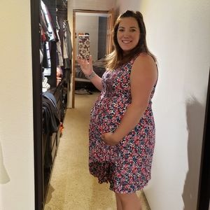 Maternity Floral Dress Size XL